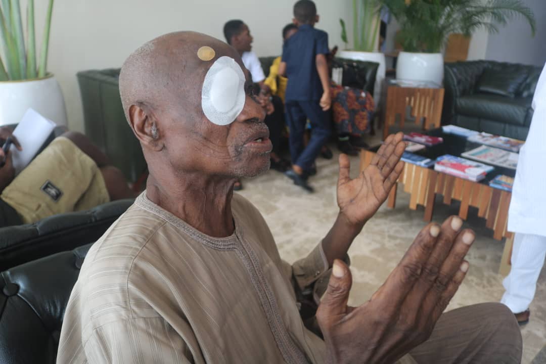 Grace  Ike Breaks record led exco with free surgery for ex-Nuj Chairman.