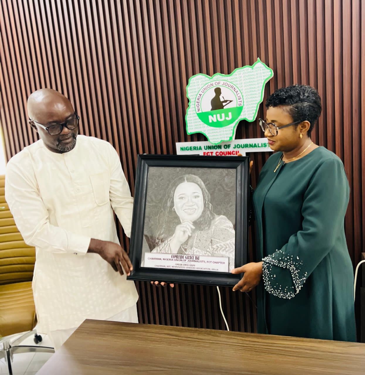 Newspaper Vendors Hails Grace Ike – Nuj Fct Chairperson over Progress.