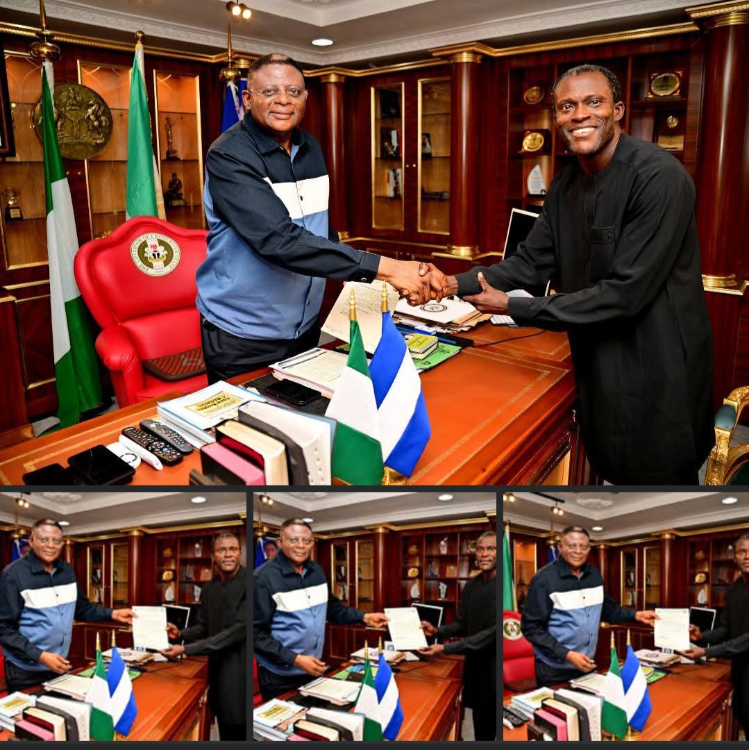 Breaking News: Cross River State to host South -South Aviation Training Centre as Governor Otu Recieves Red-Carpet invitation from NCAT.