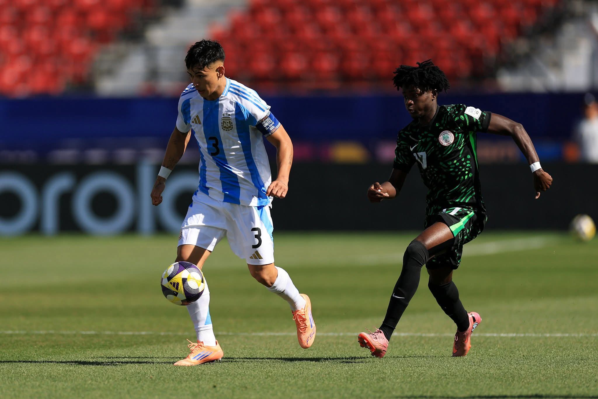 24th FIFA U20 World Cup: Argentina eliminate Flying Eagles in Round of 16.