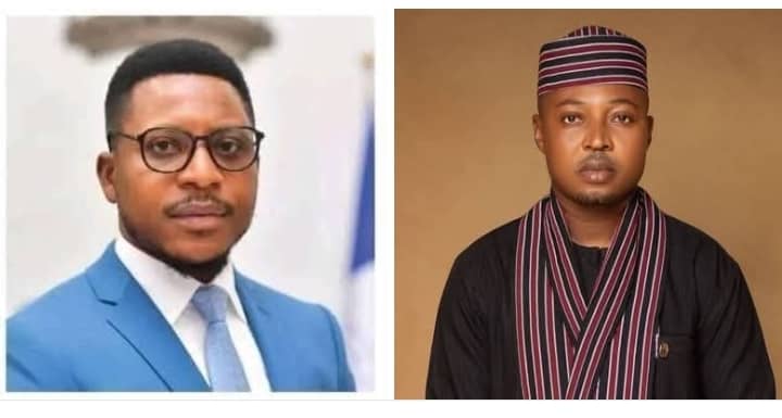 The  Hon. Commissioner of Finance Cross River State, Hon. Dr. Micheal Odere Felicitate the Acting Chairman of Bekwara Local Government Chairman on his birthday, Hon. Egbung Odama Egbung.