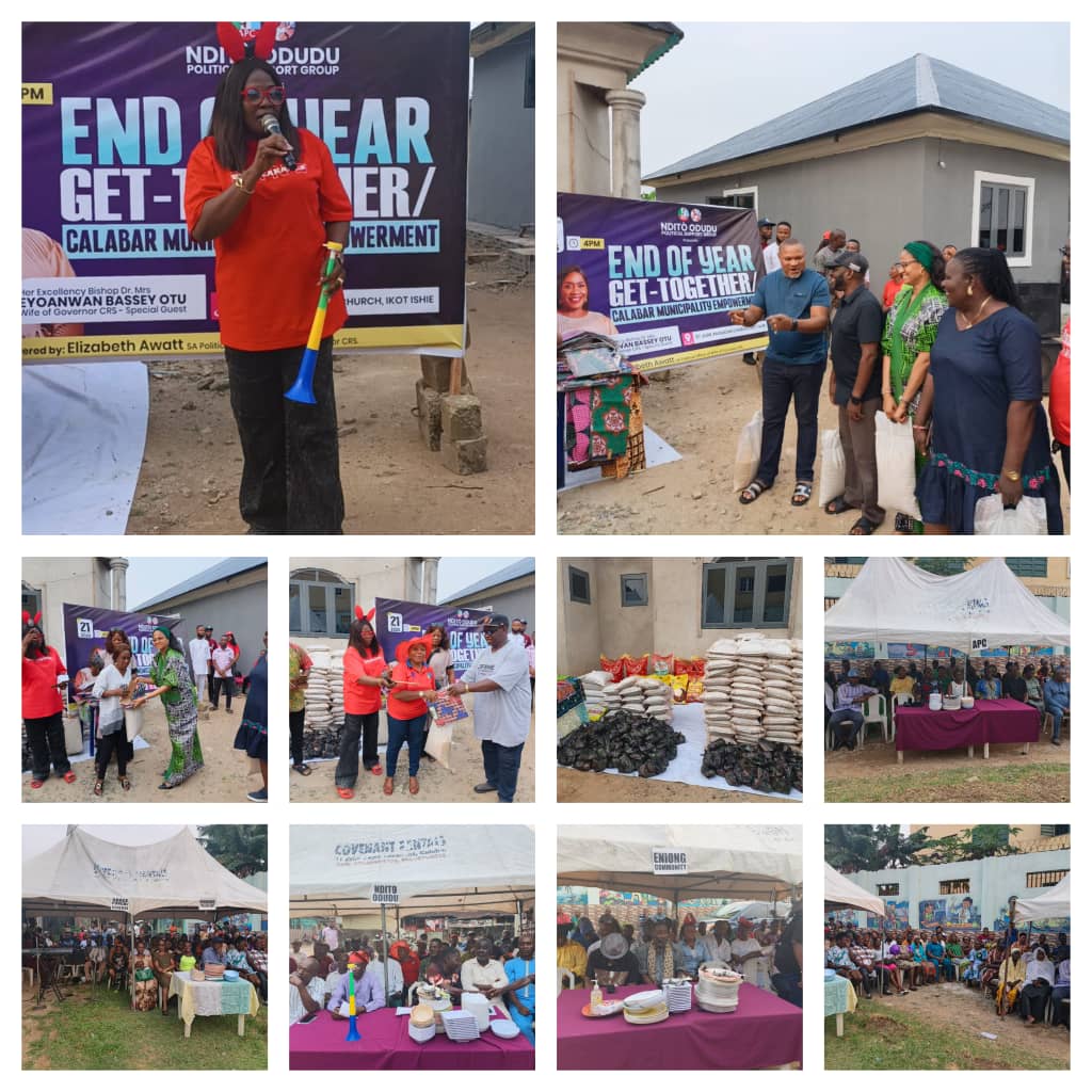 HARVEST OF HOPE AND SERVICE: Advancing the Season of Sweetness through Grassroots Empowerment in Calabar Municipality.