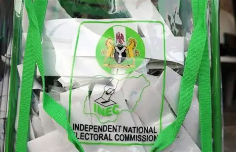 Security personnel deployed around the INEC headquarters in Osogbo ahead of the August 15 Osun governorship election.